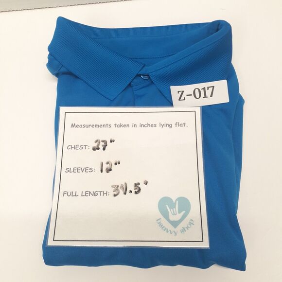 Callaway Opti-Dri Men’s Size L Blue Performance Golf Polo Shirt - Picture 2 of 9